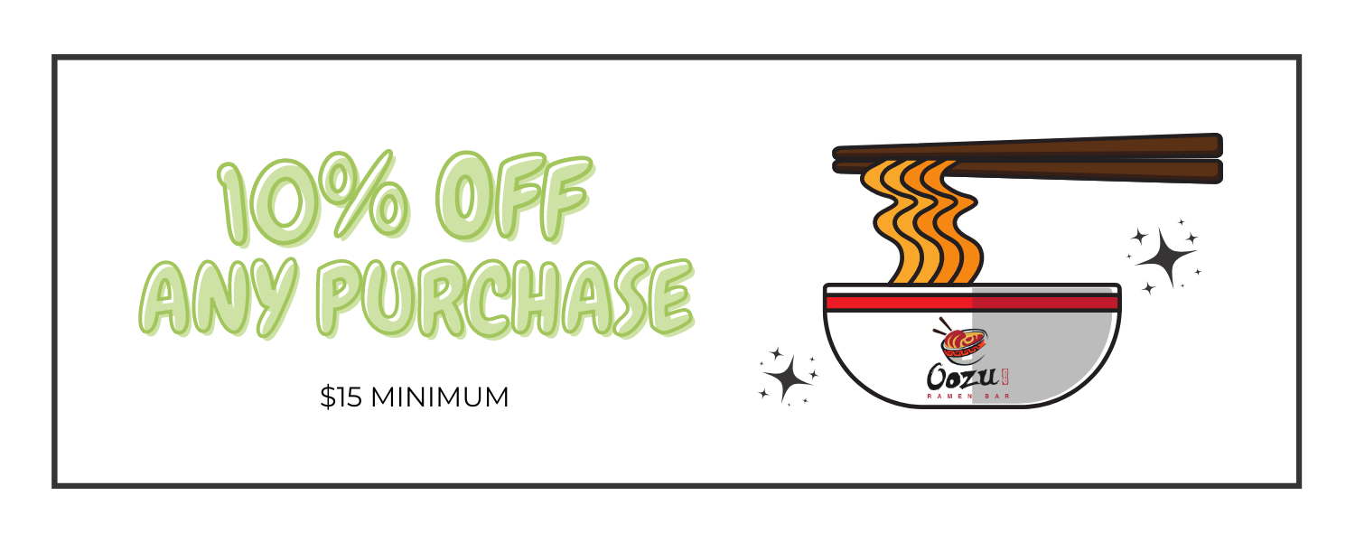 Oozu Ramen VIP Deal