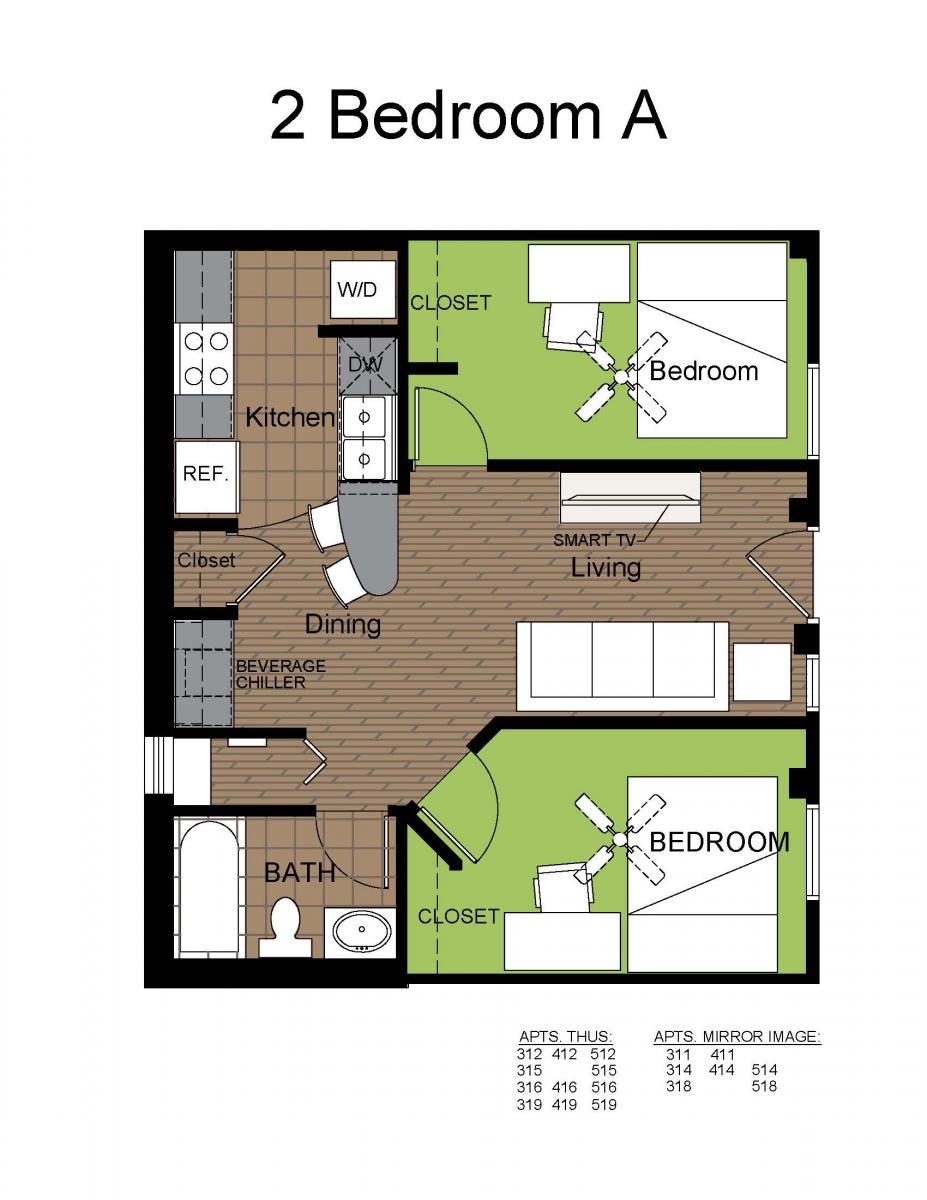Apartment Floorplan 