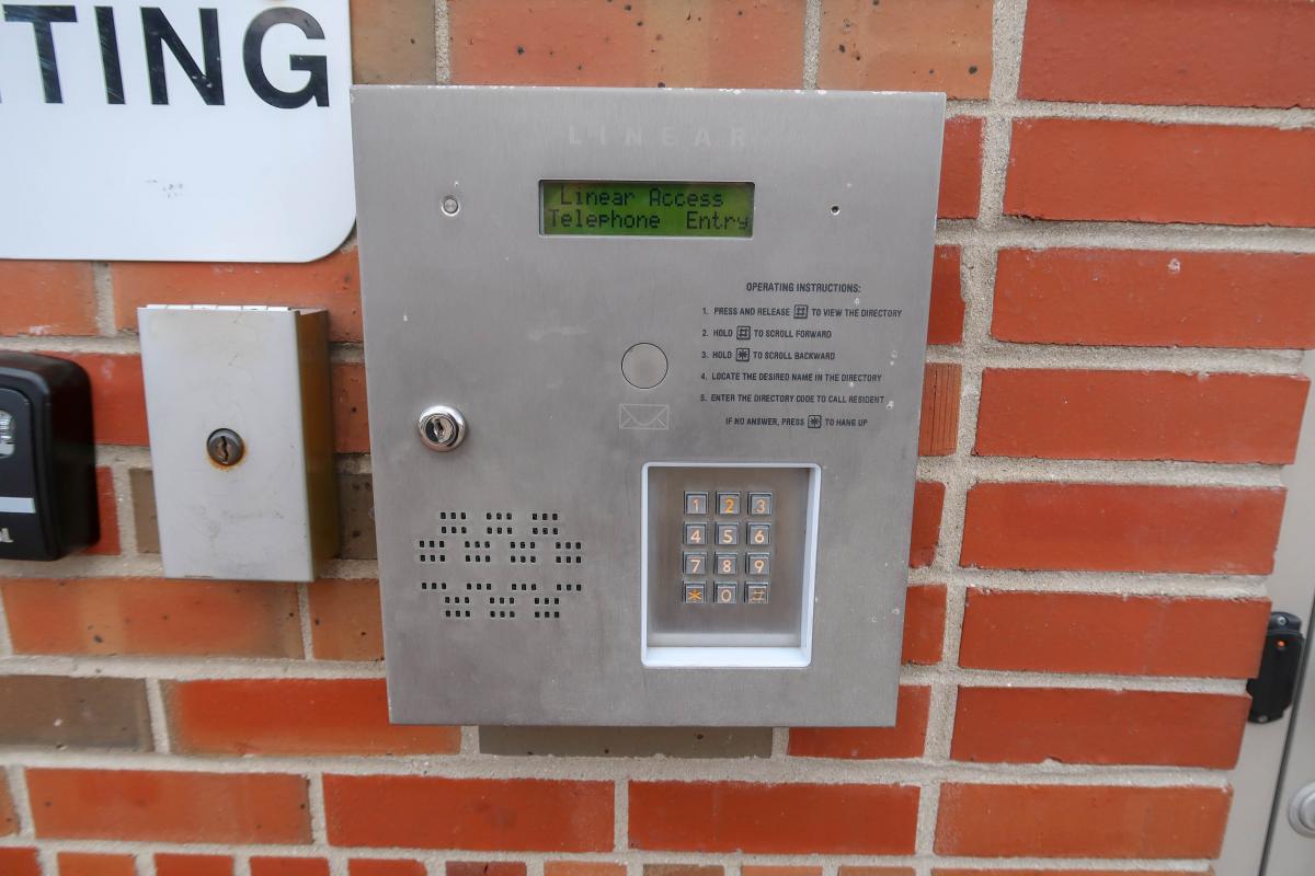 Image of a directory call box