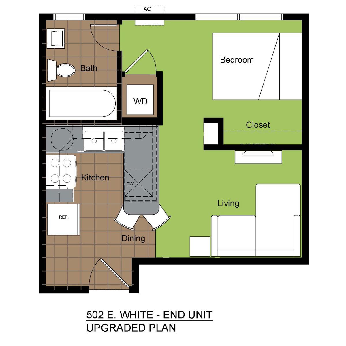 502W Upgraded End Floorplan