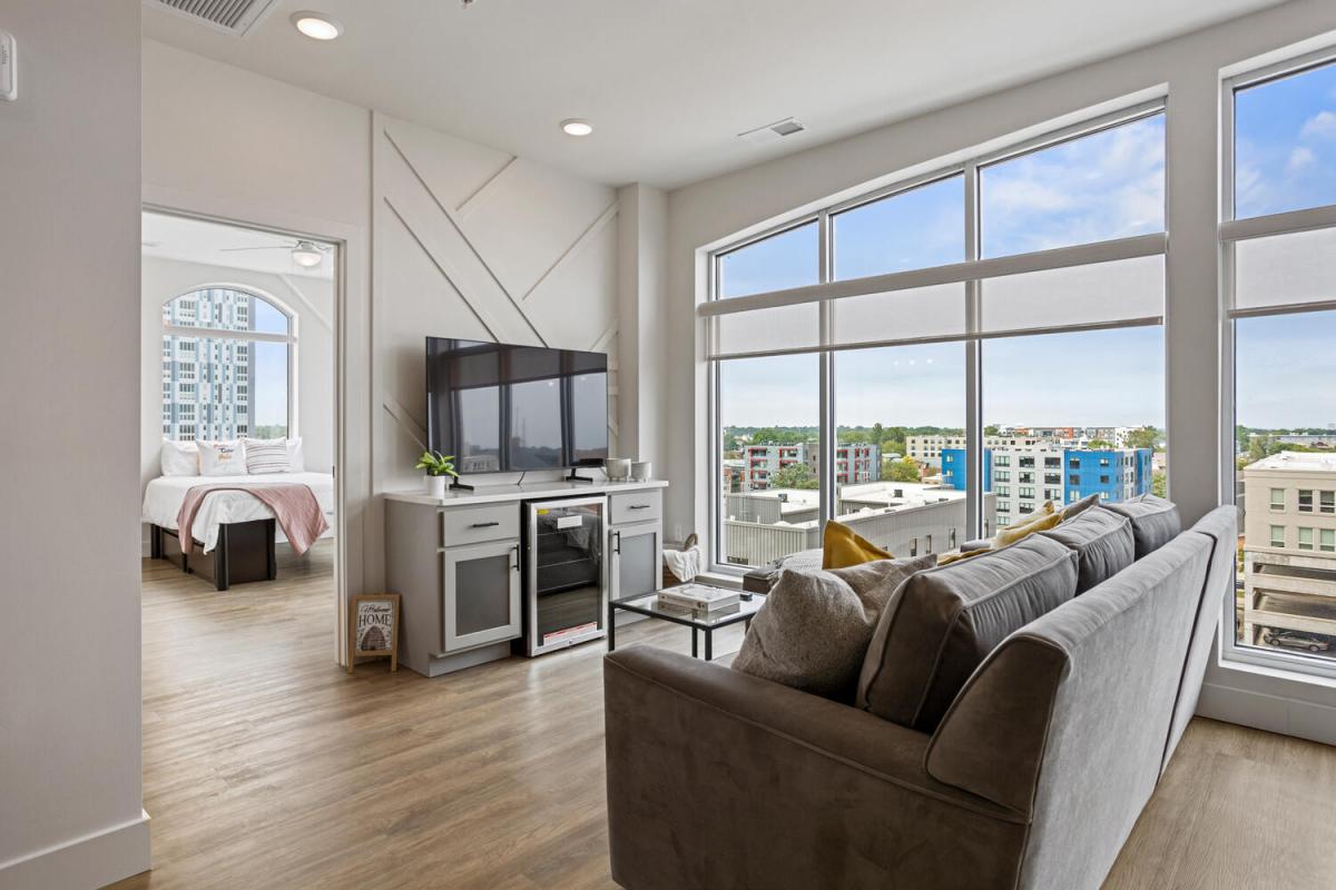 Living Room and Television