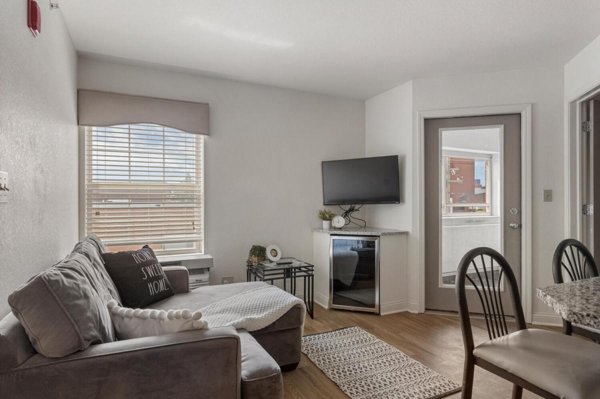 Living Room and Balcony Entryway