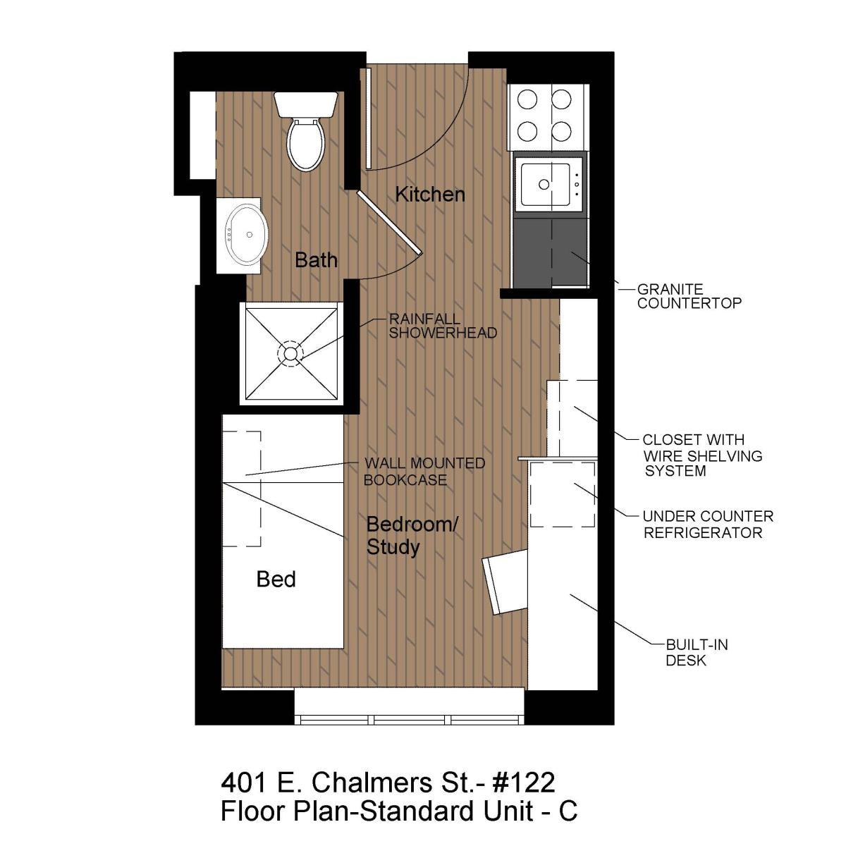 401C Standard Floorplan C