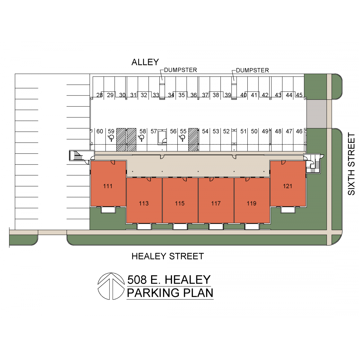 508 HEALEY COVERED PARKING PLAN