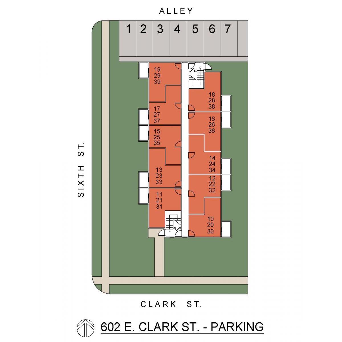 602 CLARK PARKING PLAN