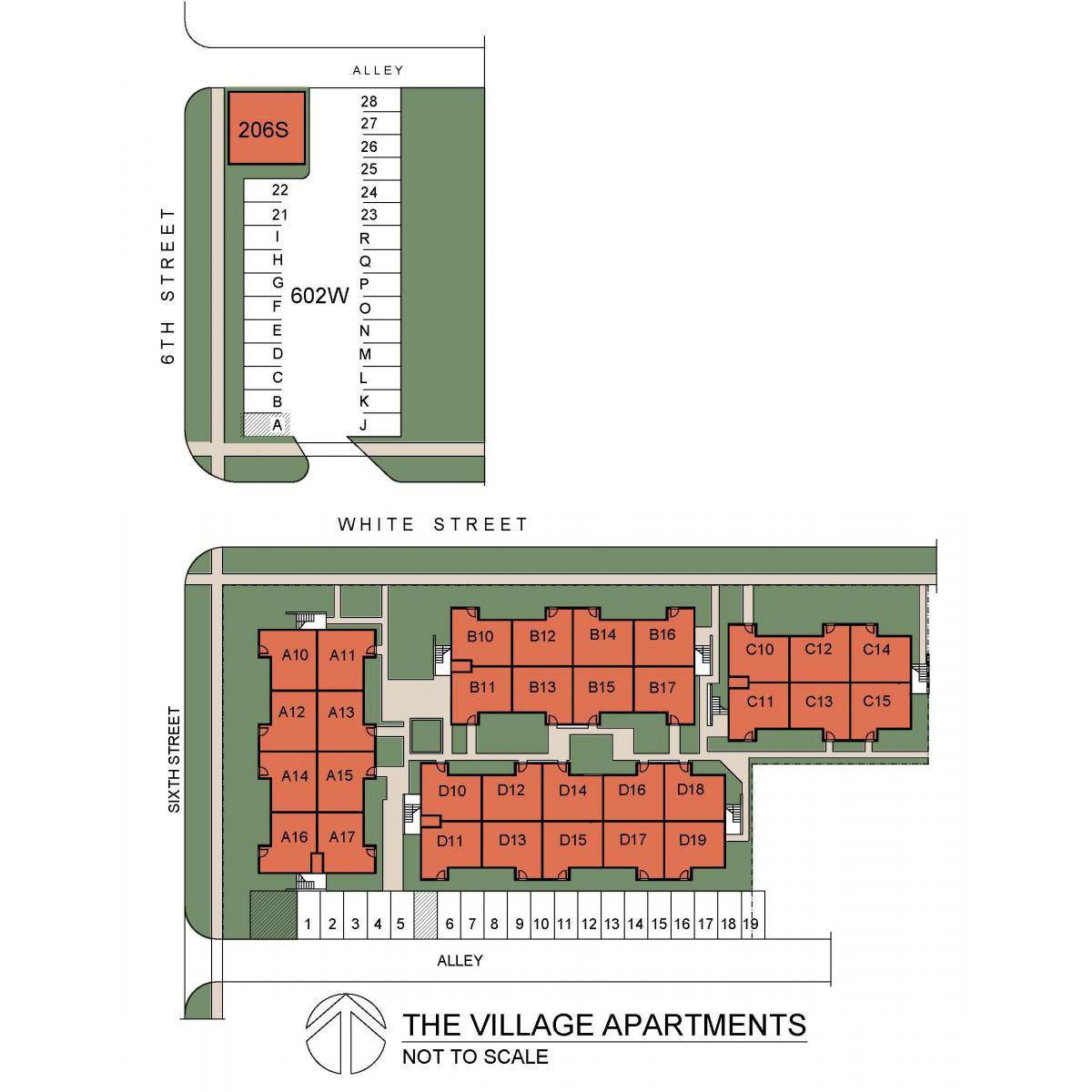 VILLAGE PARKING MAP