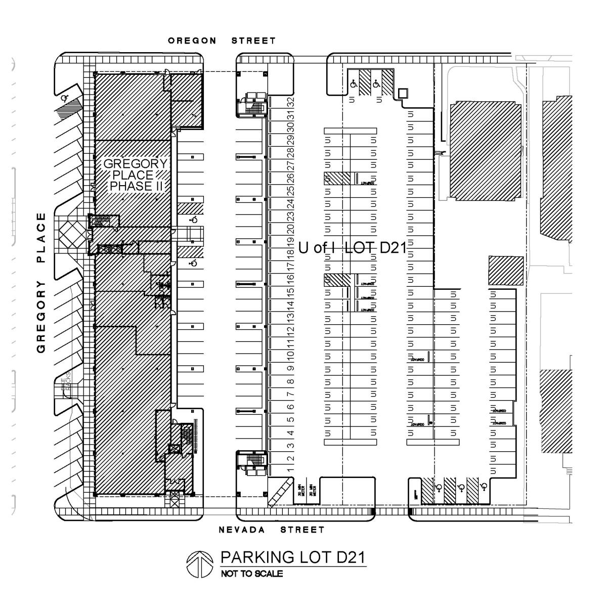 911 Oregon Parking Map