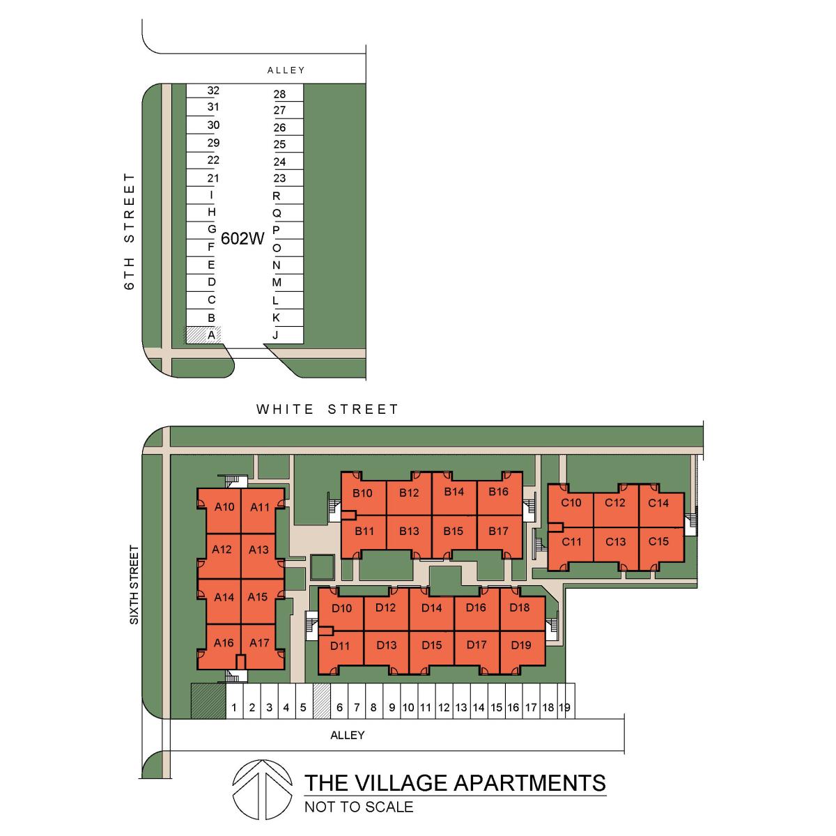 VILLAGE PARKING MAP