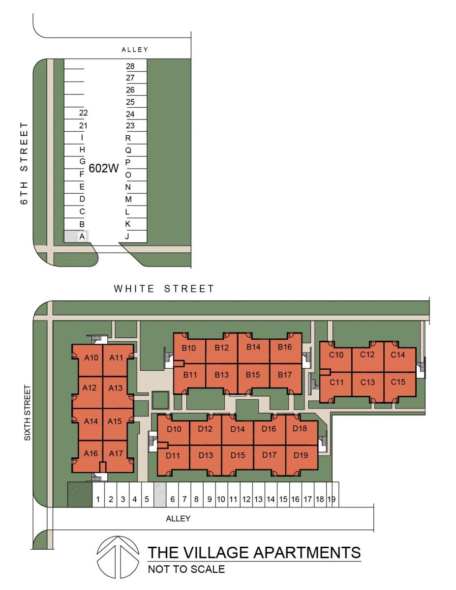 The Village Parking Map