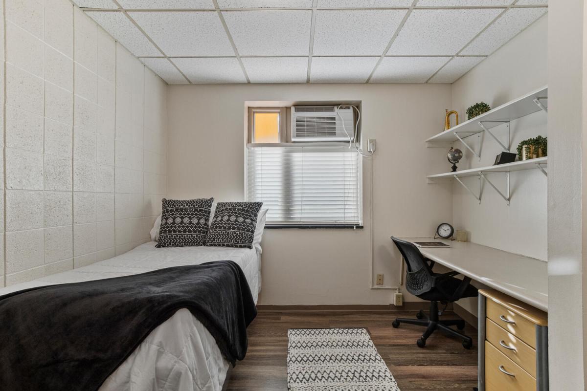 Bed and Desk