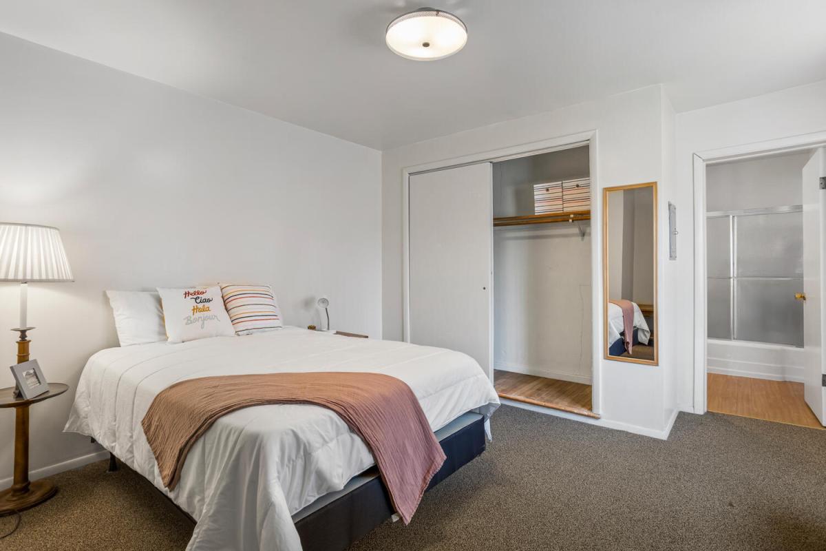 Bedroom and Bathroom