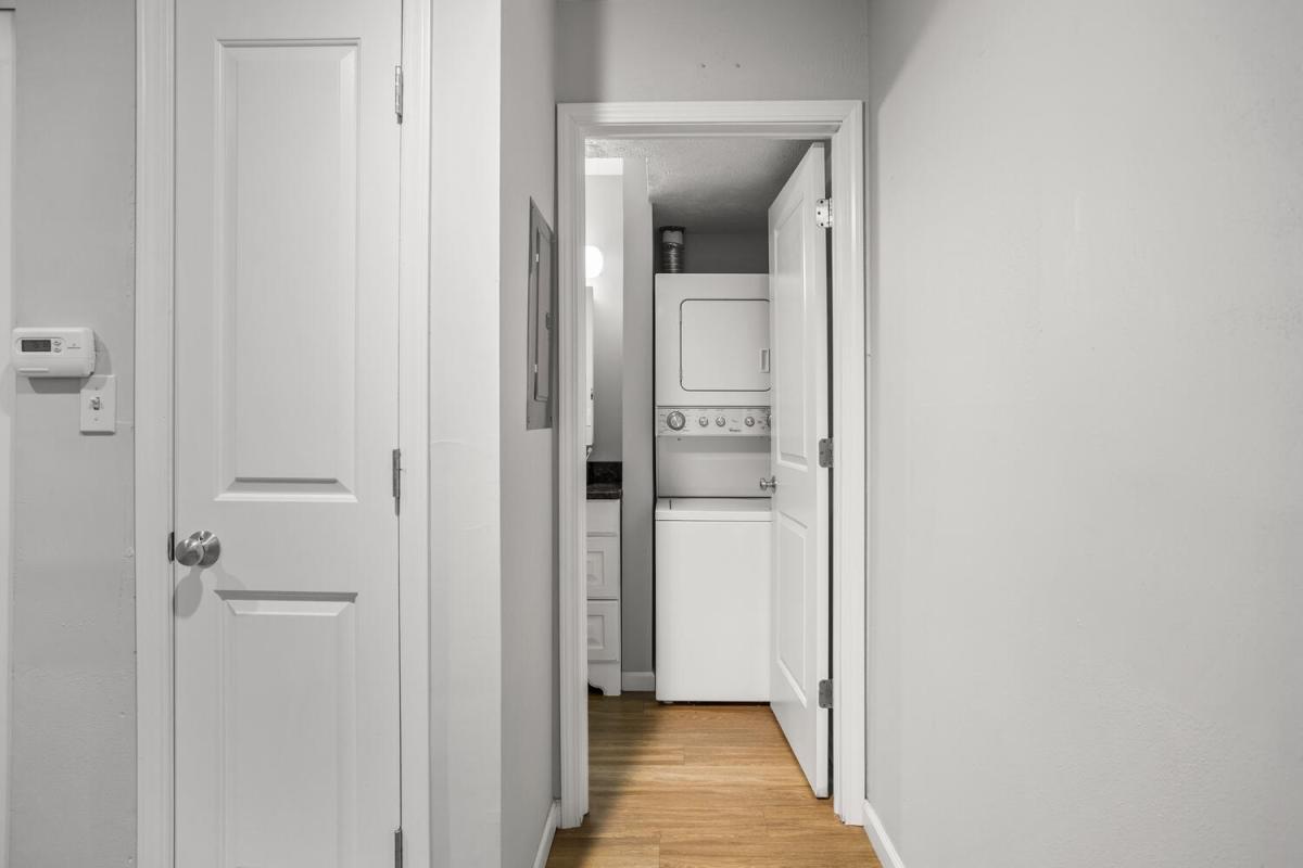 Hallway and Laundry