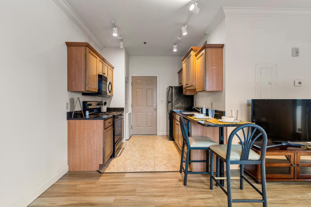 Entryway & Kitchen
