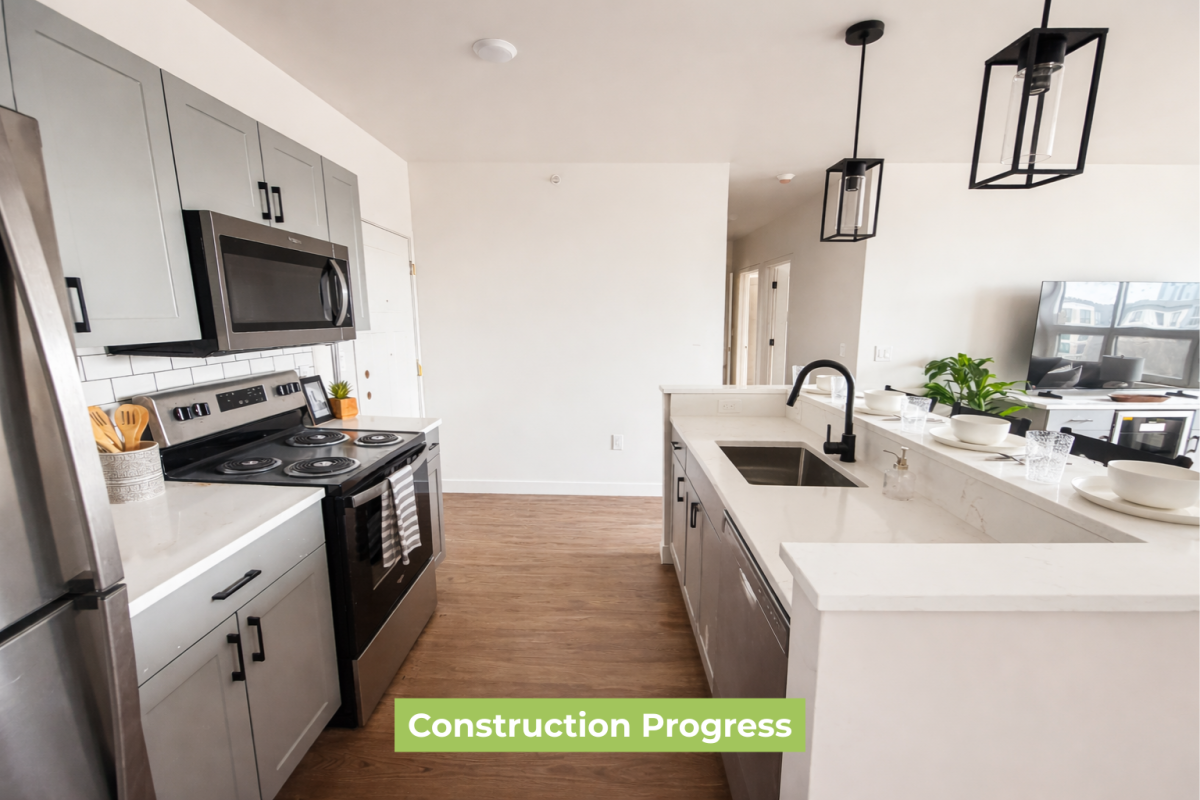 505 S. Fifth - The Station Construction Progress - Kitchen