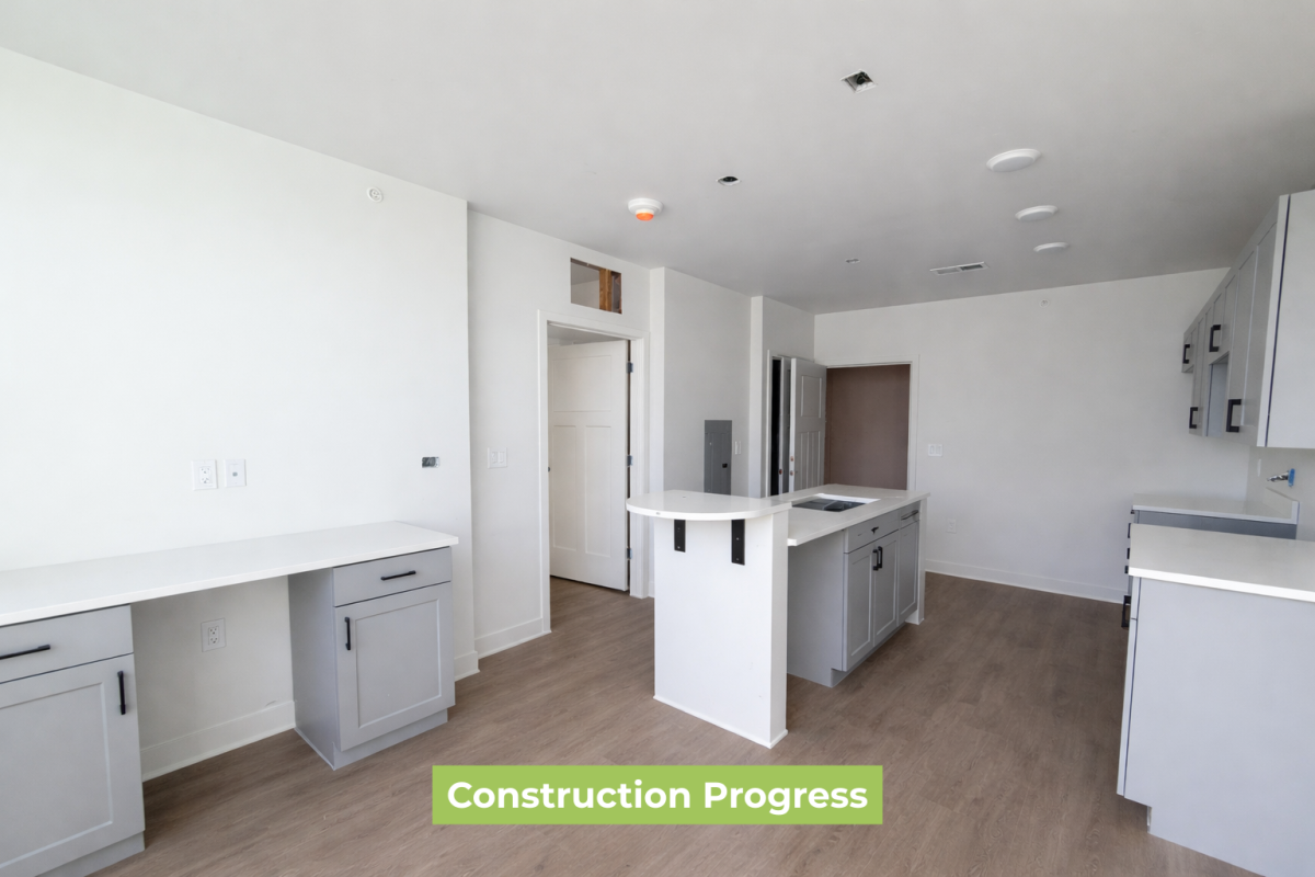 505 S. Fifth - The Station Construction Progress - Kitchen