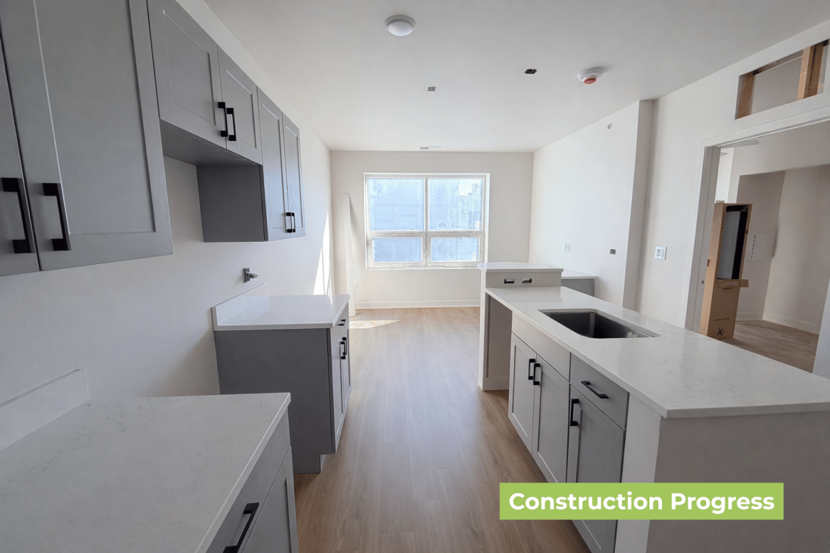 Kitchen and Living Room