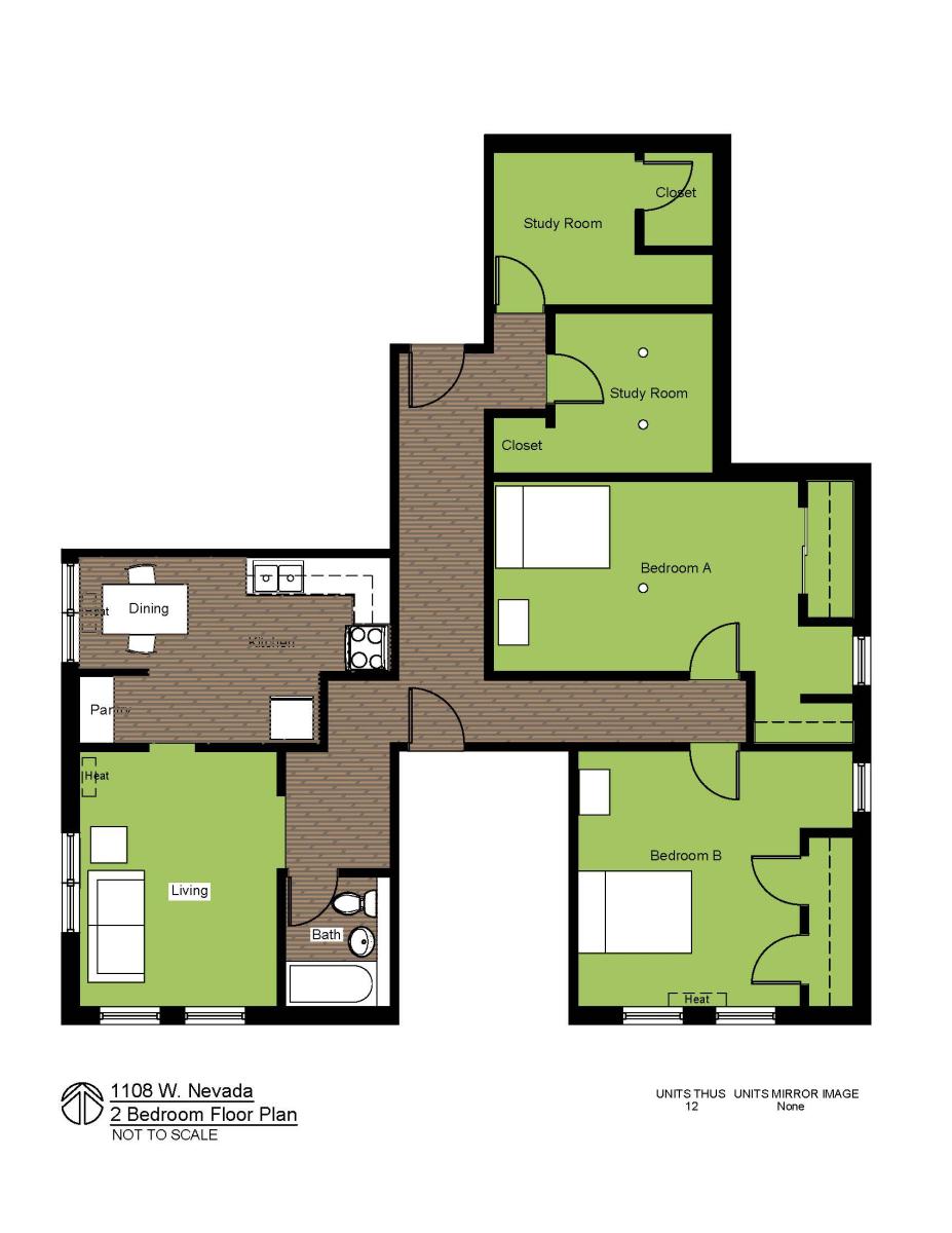 1108N LL 2BR PLAN #12
