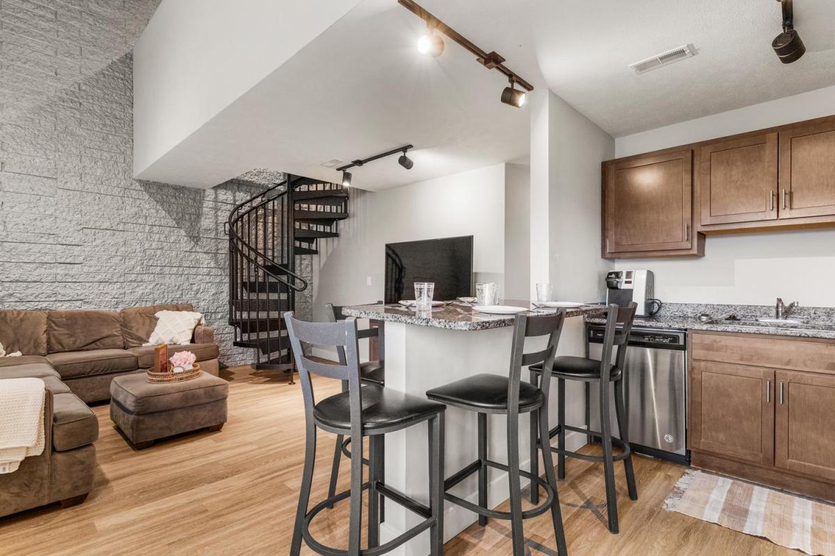 Kitchen and Living Room